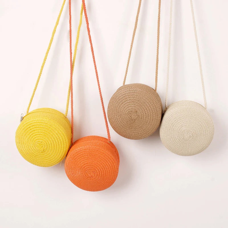 Bolsa de Palha Circular - Minimalista e Estilosa para o verão