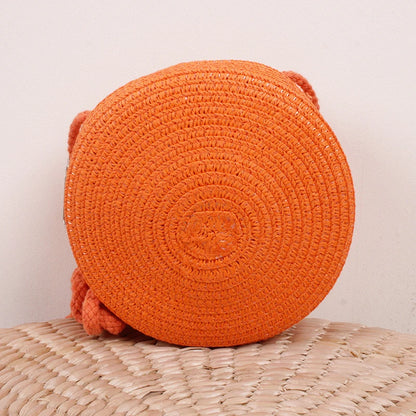 Bolsa de Palha Circular - Minimalista e Estilosa para o verão